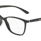 DOLCE & GABBANA DG5026 Rectangle Eyeglasses  501-BLACK 54-17-140 - Color Map black