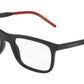 DOLCE & GABBANA DG5030 Rectangle Eyeglasses  2525-MATTE BLACK 55-20-145 - Color Map black