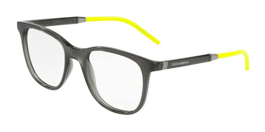 DOLCE & GABBANA DG5037 Square Eyeglasses  3160-TRANSPARENT GREY 53-20-145 - Color Map grey