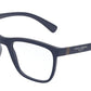 DOLCE & GABBANA DG5047 Square Eyeglasses  3017-MATTE BLUE 54-19-145 - Color Map blue