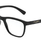 DOLCE & GABBANA DG5047 Square Eyeglasses  501-BLACK 54-19-145 - Color Map black