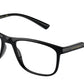 DOLCE & GABBANA DG5062 Rectangle Eyeglasses  501-BLACK 55-19-145 - Color Map black