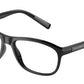 DOLCE & GABBANA DG5073 Rectangle Eyeglasses  501-BLACK 56-18-150 - Color Map black