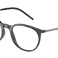 DOLCE & GABBANA DG5074 Phantos Eyeglasses  3255-TRANSPARENT GREY 52-20-145 - Color Map grey