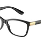 DOLCE & GABBANA DG5077 Rectangle Eyeglasses  501-BLACK 54-16-140 - Color Map black