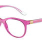 DOLCE & GABBANA DG5084 Cat Eye Eyeglasses  3351-PINK GLITTER 55-19-145 - Color Map pink