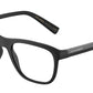 DOLCE & GABBANA DG5089 Rectangle Eyeglasses  2525-MATTE BLACK 56-19-145 - Color Map black