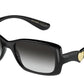 DOLCE & GABBANA DG6152 Rectangle Sunglasses  501/8G-BLACK 54-17-140 - Color Map black