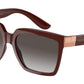 DOLCE & GABBANA DG6165 Square Sunglasses  32858G-BORDEAUX 56-17-140 - Color Map bordeaux