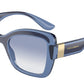 DOLCE & GABBANA DG6170 Butterfly Sunglasses  304819-LIGHT BLUE/BLUE 53-22-145 - Color Map blue