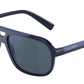 DOLCE & GABBANA DG6179 Pilot Sunglasses  329425-BLUE 58-16-145 - Color Map blue