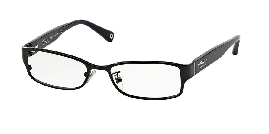 Coach SPENSER HC5031 Rectangle Eyeglasses  9003-BLACK 53-16-135 - Color Map black