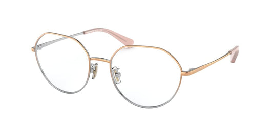 Coach HC5106 Irregular Eyeglasses  9338-ROSE GOLD SILVER GRADIENT 54-18-140 - Color Map pink