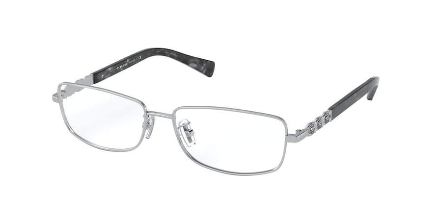 Coach HC5110B Rectangle Eyeglasses  9001-SILVER 54-15-140 - Color Map silver