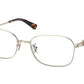 Coach HC5119 Rectangle Eyeglasses  9356-LIGHT GOLD 53-17-140 - Color Map gold