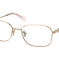 Coach HC5119 Rectangle Eyeglasses  9367-ROSE GOLD 53-17-140 - Color Map pink