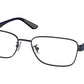 Coach C2109 HC5122 Rectangle Eyeglasses  9379-SLATE 56-18-140 - Color Map blue