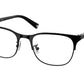 Coach HC5131 Round Eyeglasses  9370-BLACK / BLACK 51-19-145 - Color Map multi