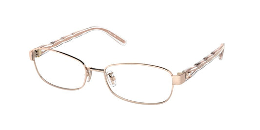 Coach HC5138 Rectangle Eyeglasses  9406-BRUSHED ROSE GOLD 55-17-140 - Color Map pink