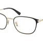 Coach HC5140 Square Eyeglasses  9394-SATIN BLACK / LIGHT GOLD 54-19-145 - Color Map black