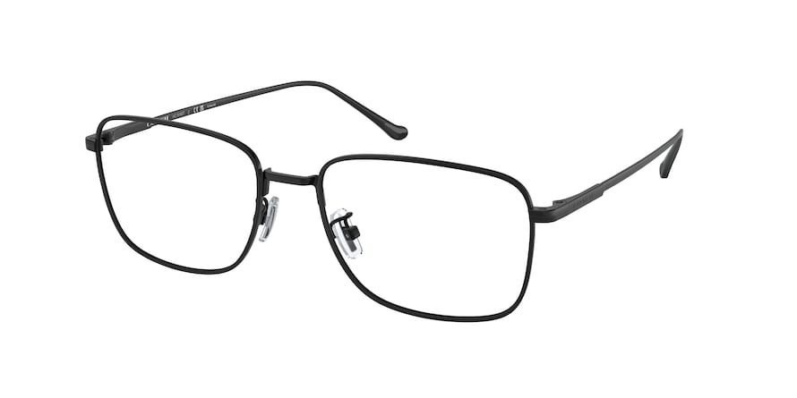 Coach HC5150T Square Eyeglasses  9003-BLACK TITANIUM 55-18-145 - Color Map black