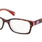 Coach BROOKLYN HC6040 Rectangle Eyeglasses  5115-PINK TORTOISE 52-16-135 - Color Map pink