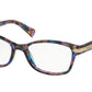 Coach HC6065 Rectangle Eyeglasses  5288-PURPLE CONFETTI TORTOISE 51-17-135 - Color Map multi