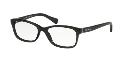 Coach HC6089 Rectangle Eyeglasses  5002-BLACK 51-16-135 - Color Map black