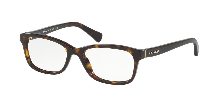 Coach HC6089 Rectangle Eyeglasses  5120-DARK TORTOISE 51-16-135 - Color Map havana