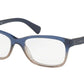Coach HC6089 Rectangle Eyeglasses  5474-BLUE BEIGE GLITTER GRADIENT 51-16-135 - Color Map blue