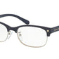 Coach HC6098 Cat Eye Eyeglasses  5433-NAVY / SILVER 53-17-135 - Color Map blue
