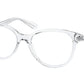 Coach HC6177F Round Eyeglasses  5111-CLEAR 55-17-140 - Color Map clear