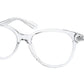 Coach HC6177 Round Eyeglasses  5111-CLEAR 52-17-140 - Color Map clear