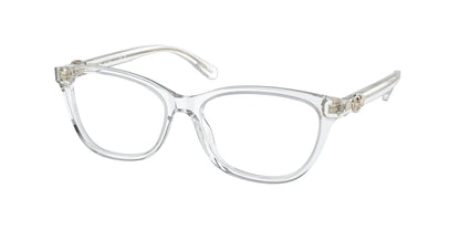Coach HC6180 Rectangle Eyeglasses  5111-CRYSTAL CLEAR 54-16-140 - Color Map clear