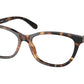 Coach HC6180 Rectangle Eyeglasses  5664-MILKY AMBER TORTOISE 52-16-140 - Color Map honey