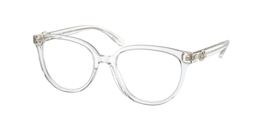 Coach HC6182 Round Eyeglasses  5111-CRYSTAL CLEAR 52-17-140 - Color Map clear