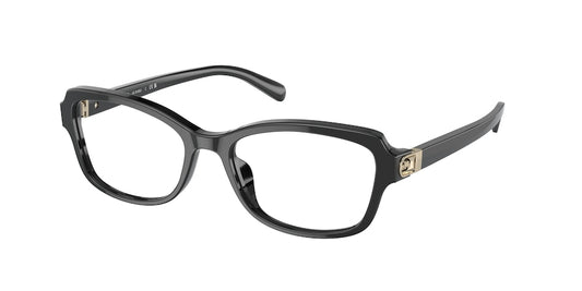 Coach HC6193U Irregular Eyeglasses  5002-BLACK 53-17-140 - Color Map black