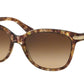 Coach L109 HC8132 Cat Eye Sunglasses  528713-LIGHT BROWN CONFETTI TORTOISE 57-17-135 - Color Map multi