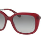 Coach L1005 HC8229F Square Sunglasses  550311-AUBERGINE 55-18-140 - Color Map aubergine