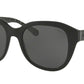 Coach L1008 HC8231 Irregular Sunglasses  551087-BLACK 54-19-140 - Color Map black