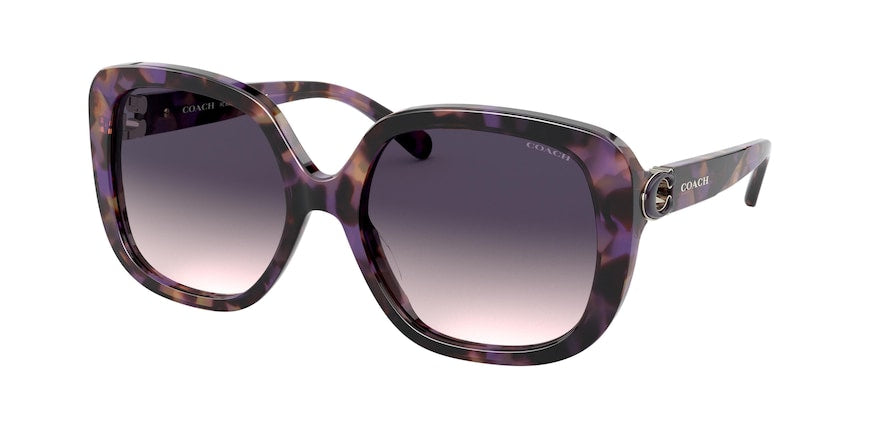 Coach best sale sunglasses purple