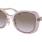 Coach C7995 HC8333 Square Sunglasses  56794Q-TRANSPARENT LILAC 53-20-140 - Color Map violet