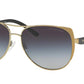 Michael Kors SADIE I MK1005 Pilot Sunglasses  115611-PALE GOLD 59-15-135 - Color Map gold