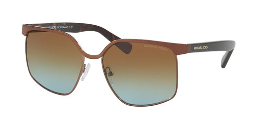 Michael Kors AUGUST MK1018 Irregular Sunglasses  11475D-BRONZE 56-16-140 - Color Map bronze/copper