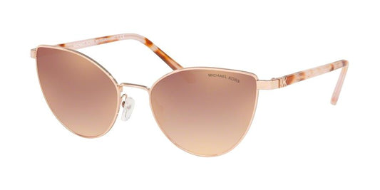 Michael Kors ARROWHEAD MK1052 Cat Eye Sunglasses  11086F-ROSE GOLD 57-18-140 - Color Map pink