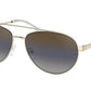 Michael Kors AVENTURA MK1071 Pilot Sunglasses  1014I1-LIGHT GOLD 59-16-140 - Color Map gold