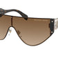 Michael Kors PARK CITY MK1080 Irregular Sunglasses  10068G-LIGHT GOLD 36-136-140 - Color Map gold