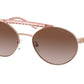 Michael Kors MILOS MK1083 Pilot Sunglasses  110813-ROSE GOLD 55-18-140 - Color Map pink