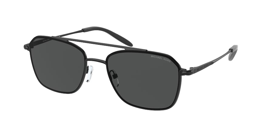 Michael Kors PIERCE MK1086 Pilot Sunglasses  100580-MATTE SILVER 57-18-145 - Color Map silver