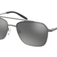 Michael Kors PIERCE MK1086 Pilot Sunglasses  122275-GUNMETAL 57-18-145 - Color Map gunmetal
